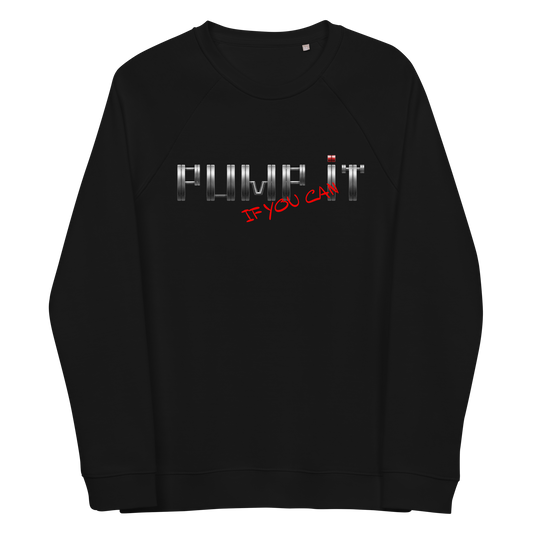 PUMP IT - Unisex Bio-Raglan - Sweatshirt