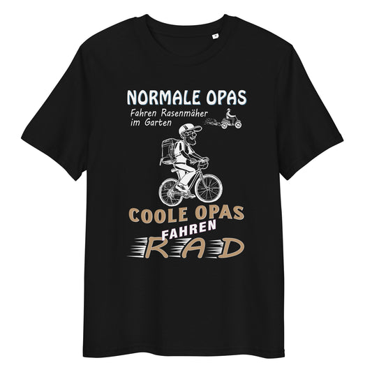 COOLE OPAS FAHREN RAD - Unisex T-Shirt